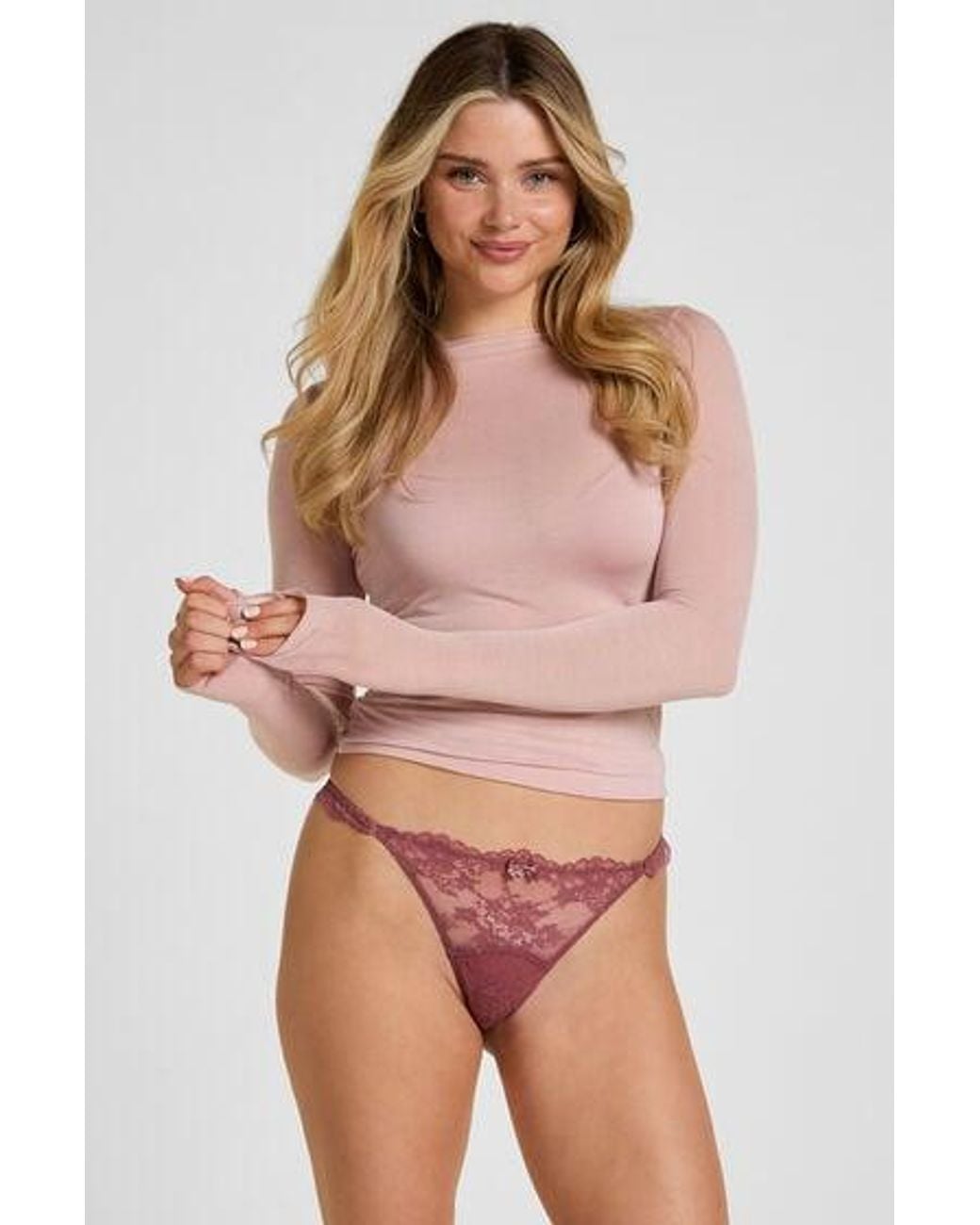 Hunkemöller Pink Thong Naomi