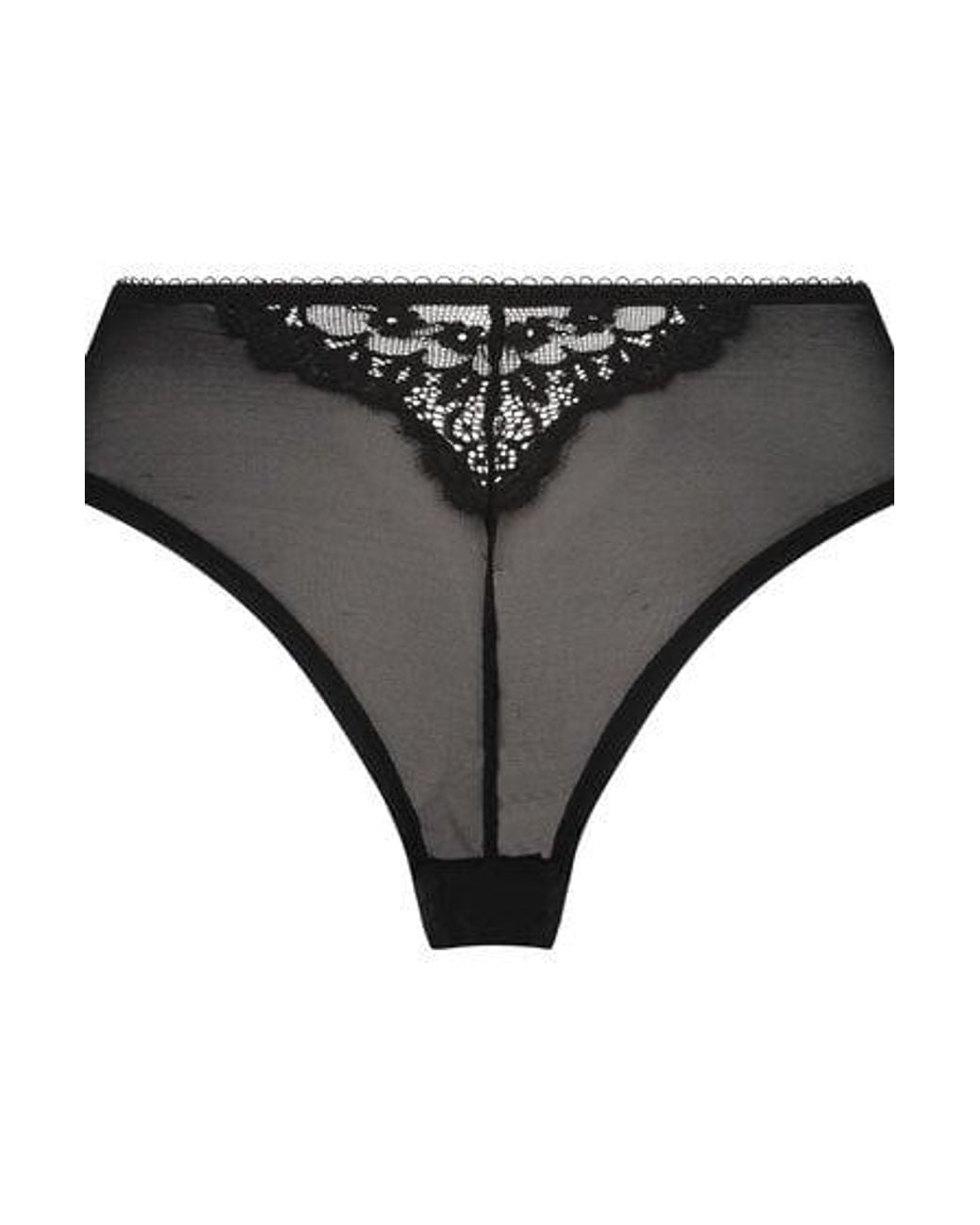 Hunkemöller Black Daisy Non-Padded Underwired Bra