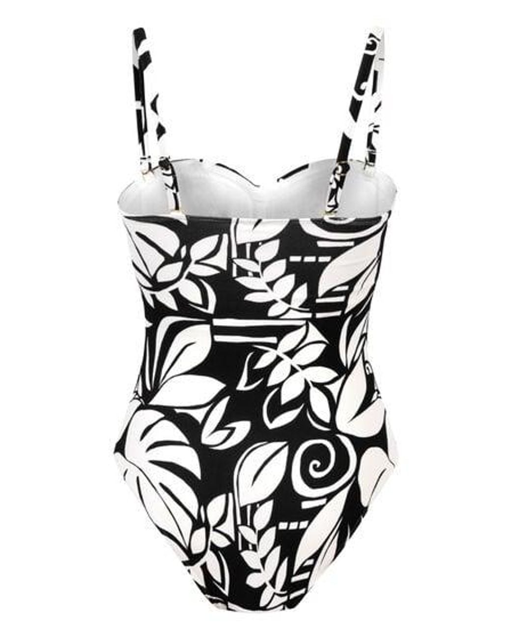 Hunkemöller Black Mauritius Bandeau Bathingsuit