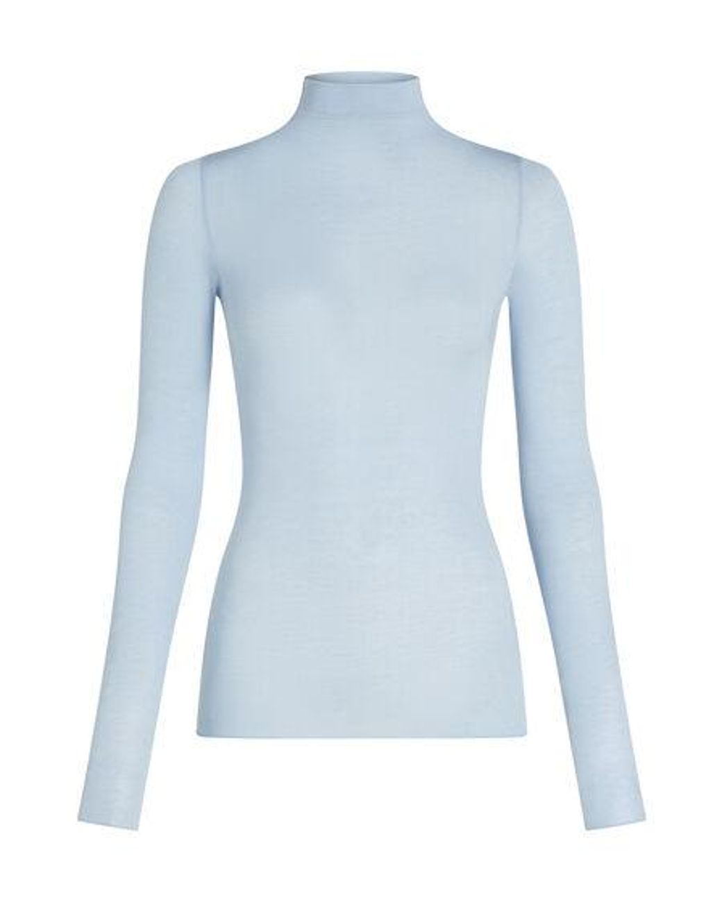 Hunkemöller Blue Super Soft Turtleneck Shirt With Cashmere
