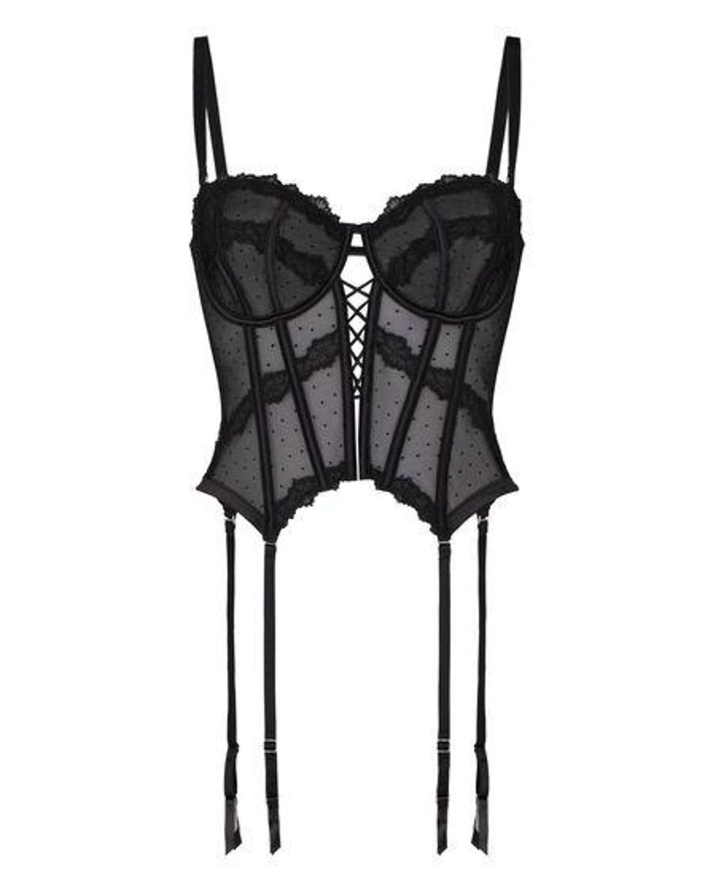 Hunkemöller Black Bustier Kat