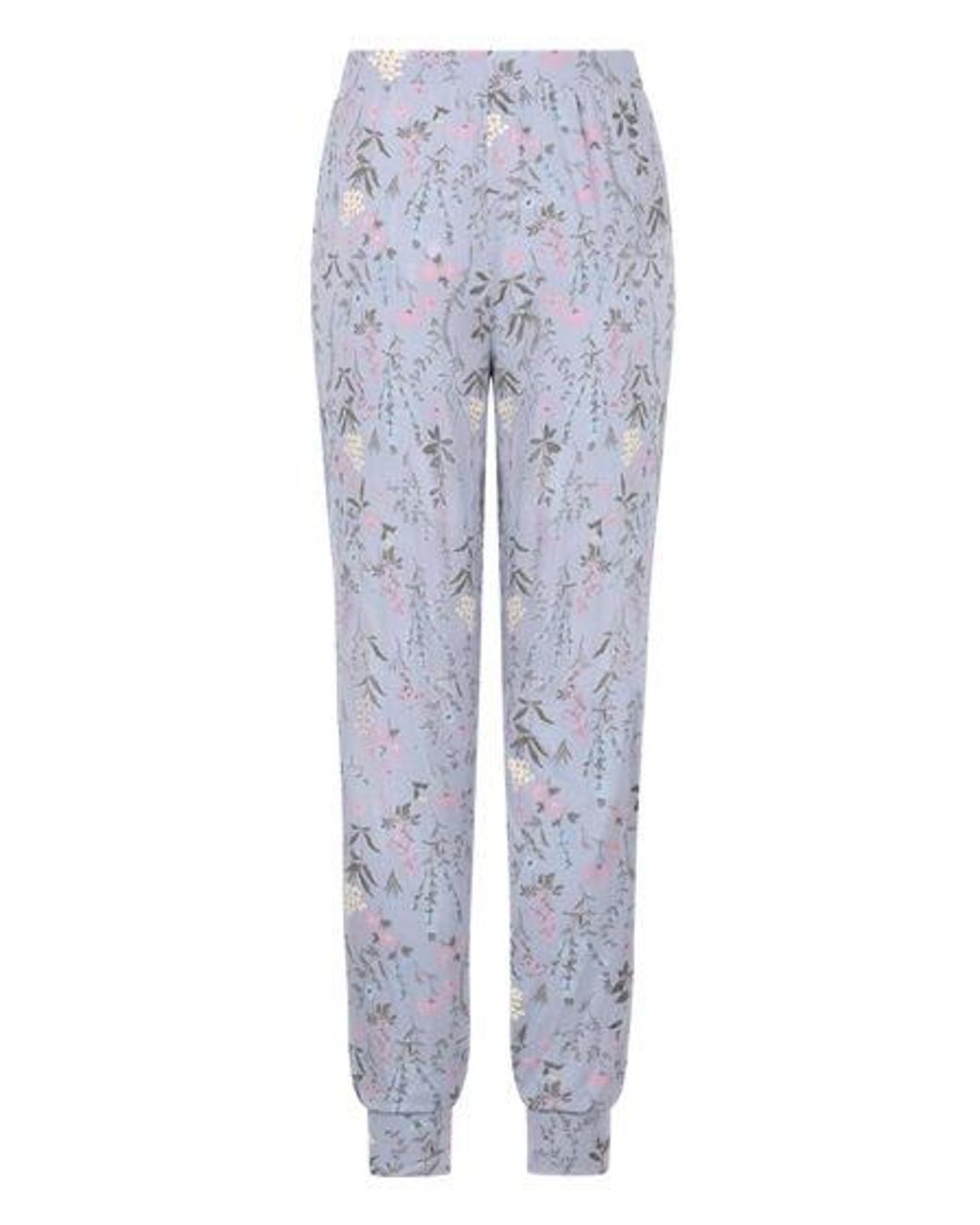 Hunkemöller Blue Jersey Pyjama Pants