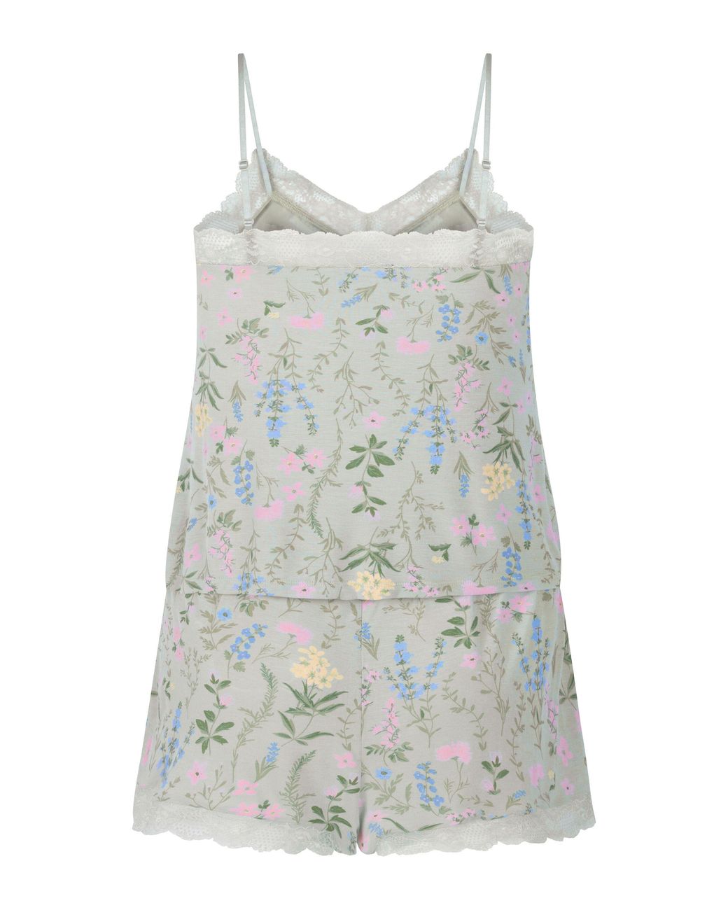 Hunkemöller White Cami Short Pyjama Set