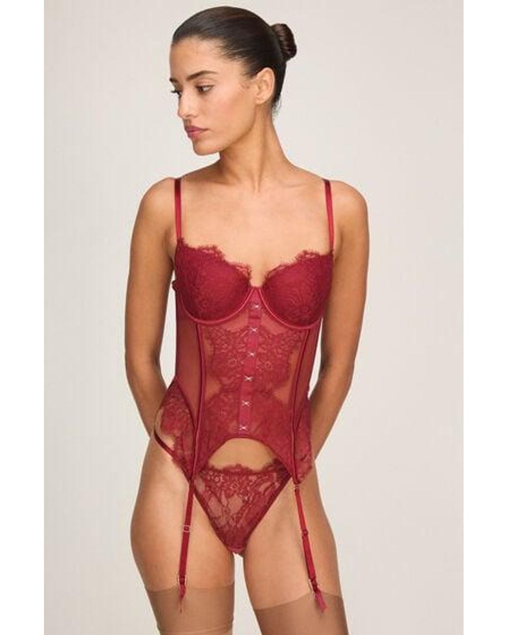 Hunkemöller Red Bustier Cecilia