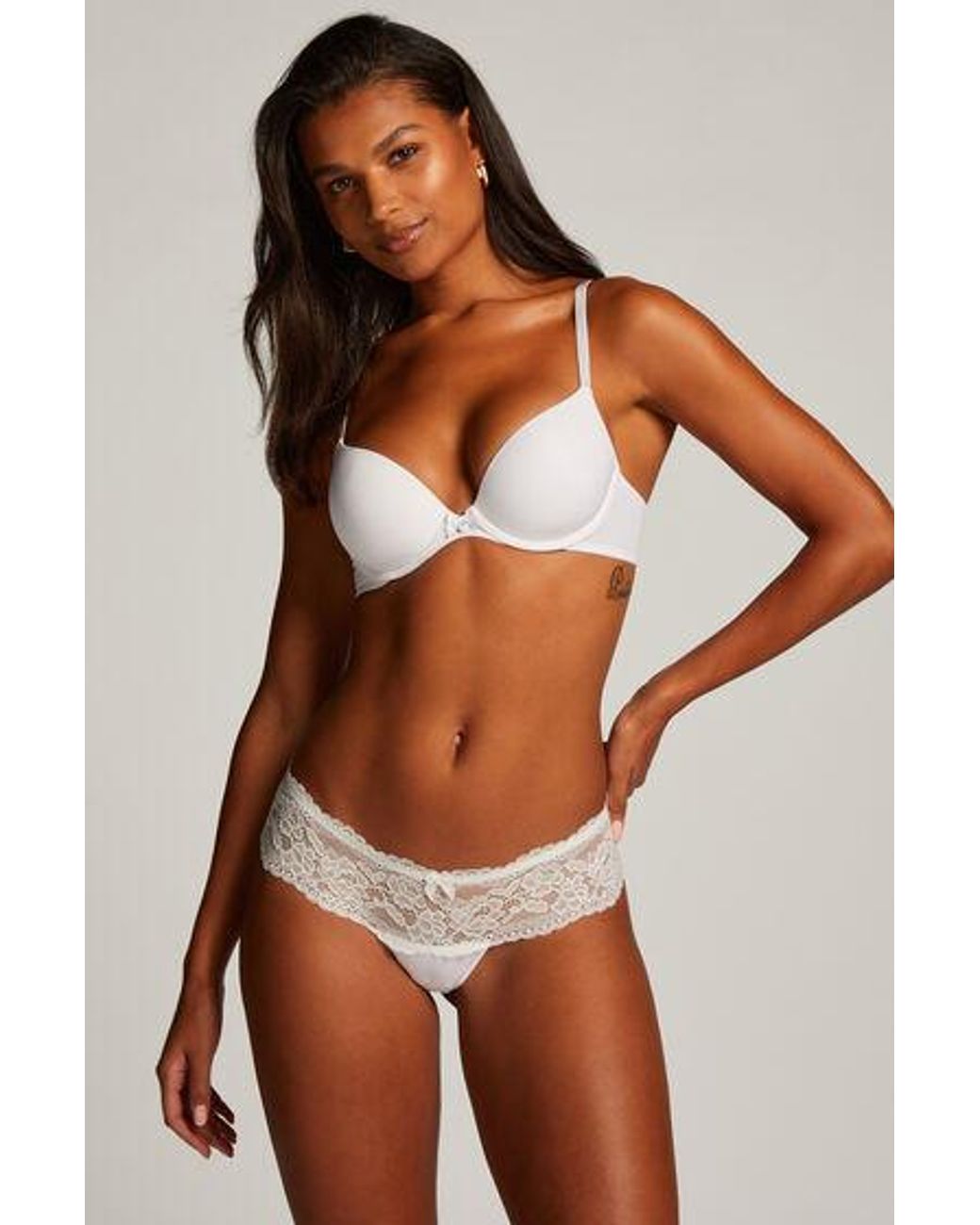 Hunkemöller Boxerstring Florence in het Brown