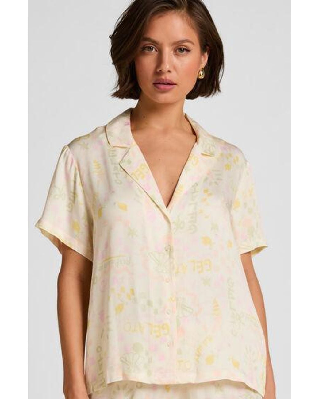 Hunkemöller Natural Satin Jacket