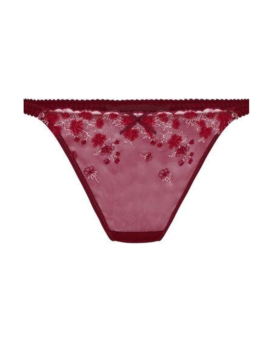 Hunkemöller Red Thong Chloe