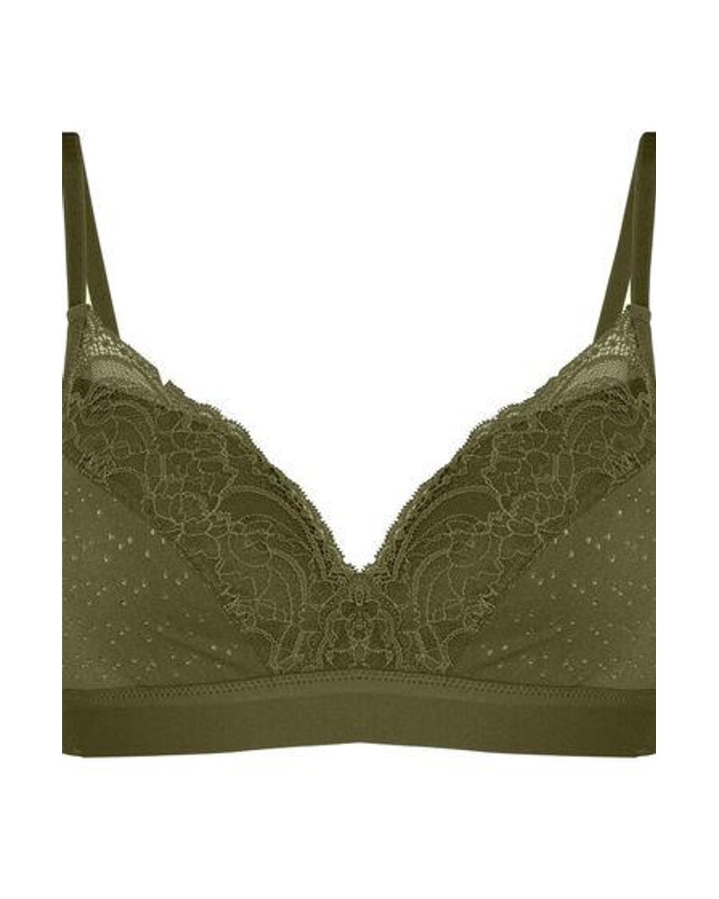 Hunkemöller Green Sophie Padded Non-Wired Bra