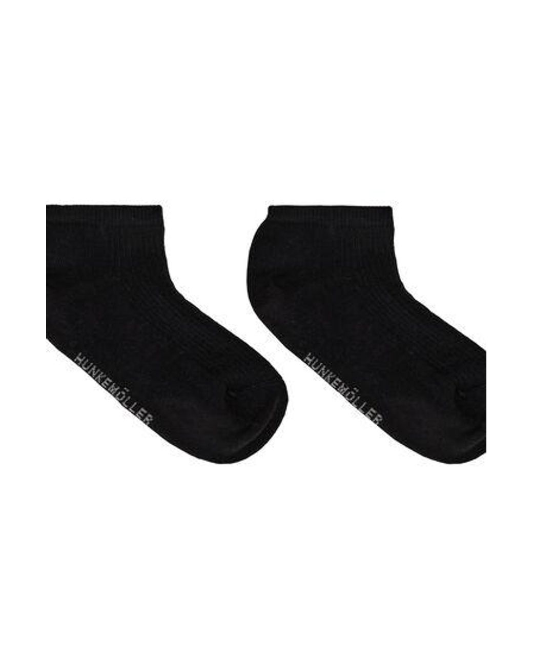 Hunkemöller Black 3-Pack Cotton Trainer Liner Socks