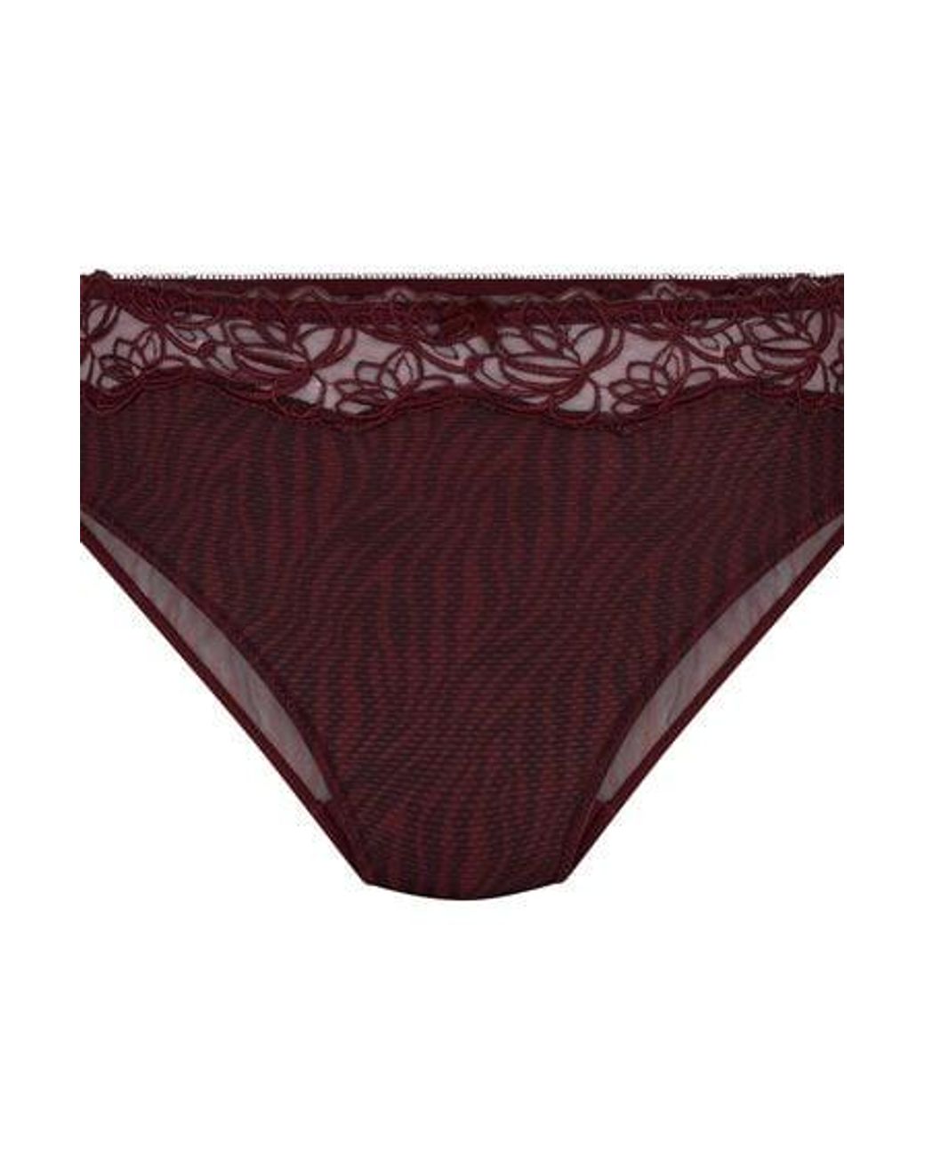 Hunkemöller Red Diva High Knickers