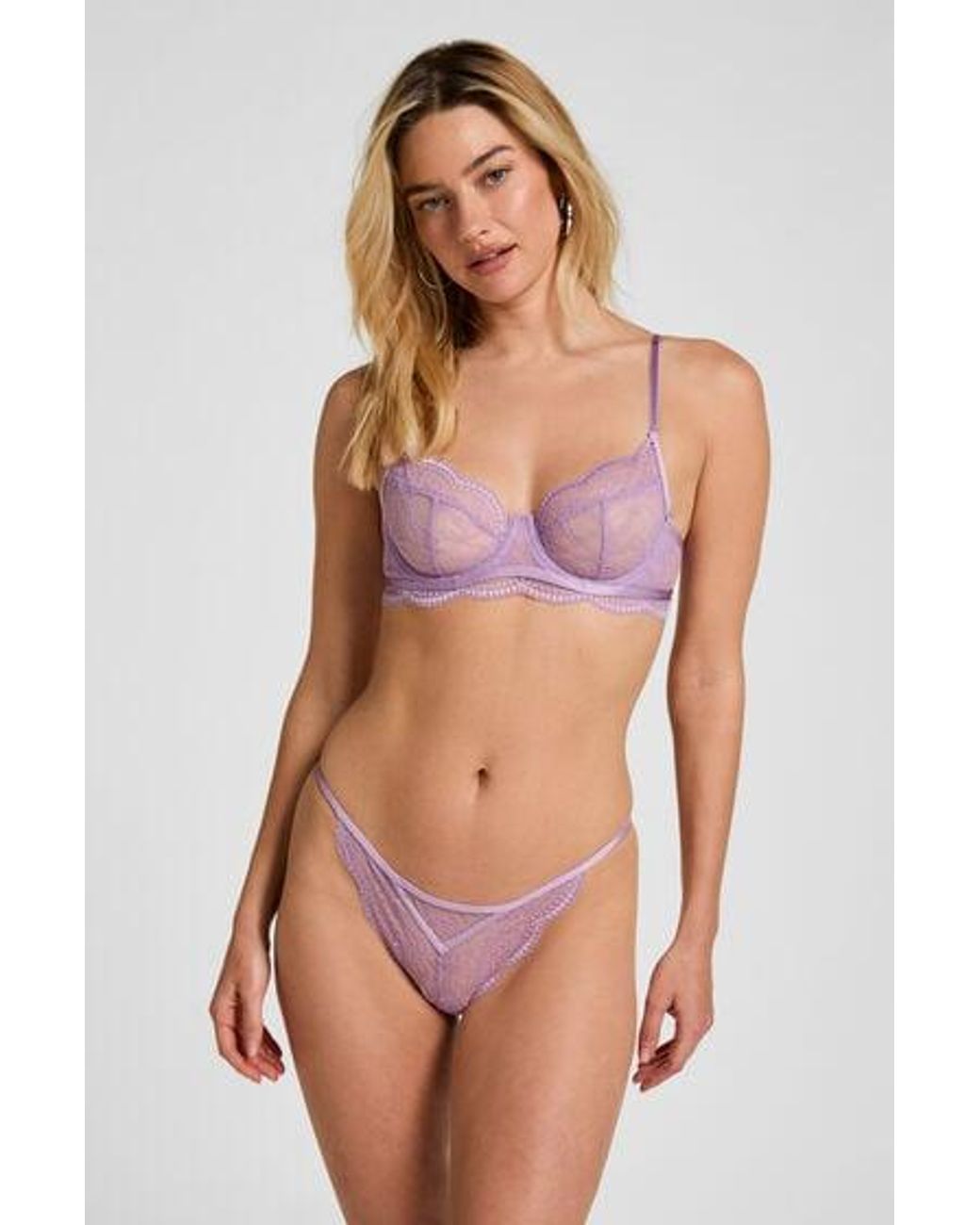 Hunkemöller Purple Isabelle Thong