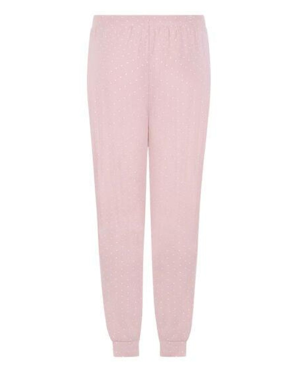 Hunkemöller Pink Jersey Pyjama Pants