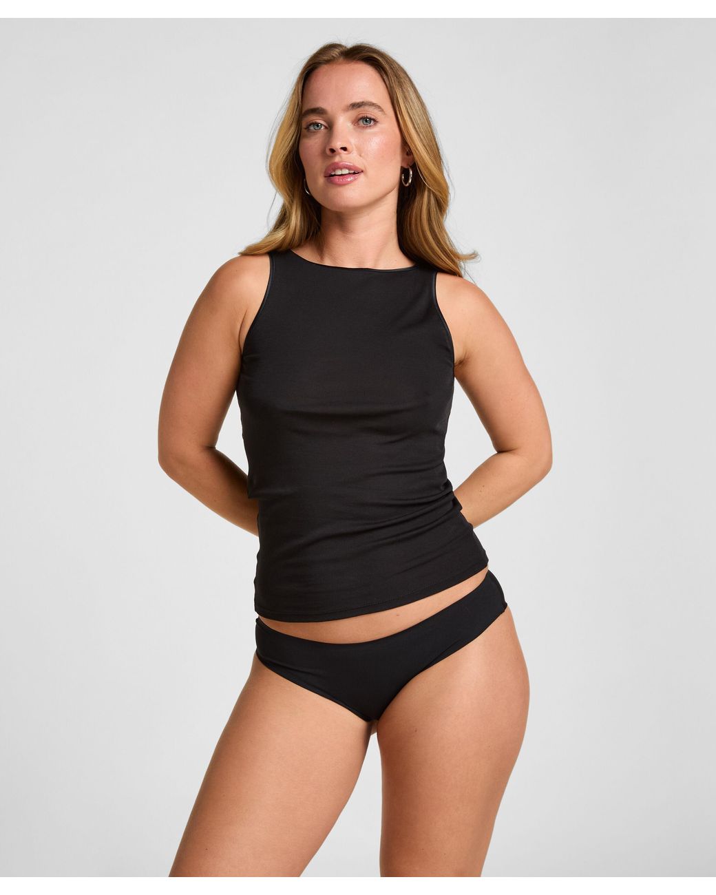 Hunkemöller Black Damen Singlet Basic