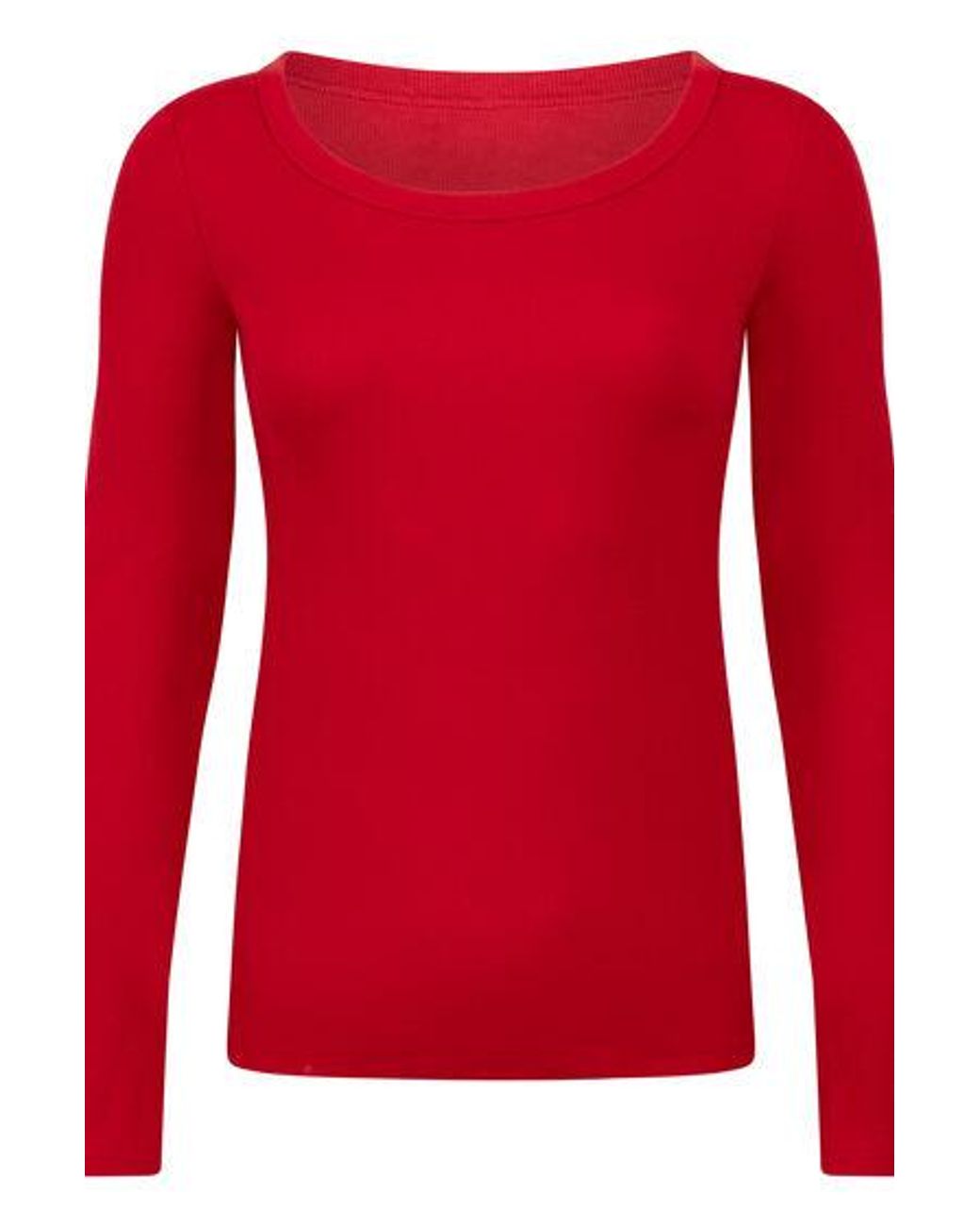 Hunkemöller Red Cotton Pyjama Top