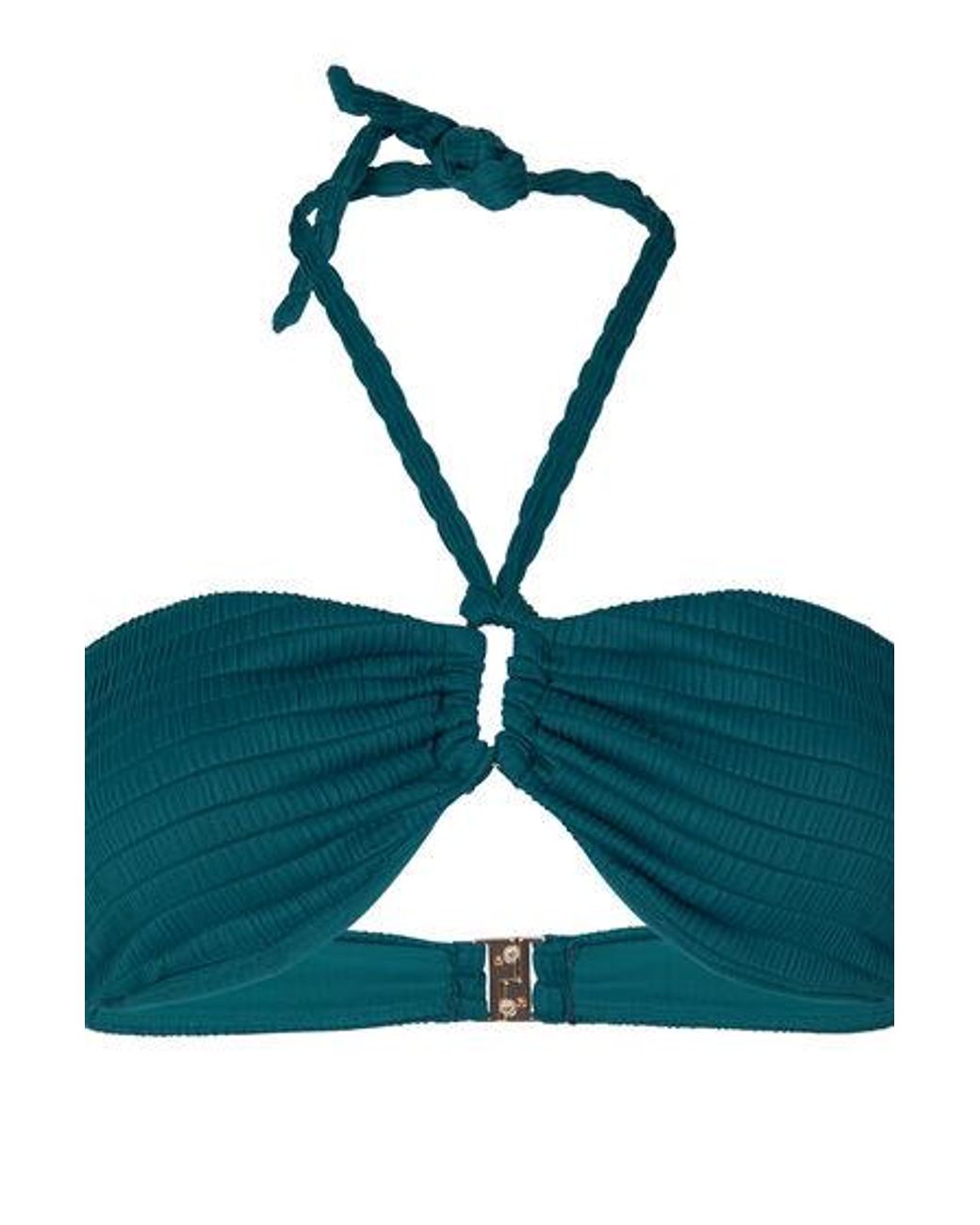 Hunkemöller Green Bandeau Bikini Top St Kitts