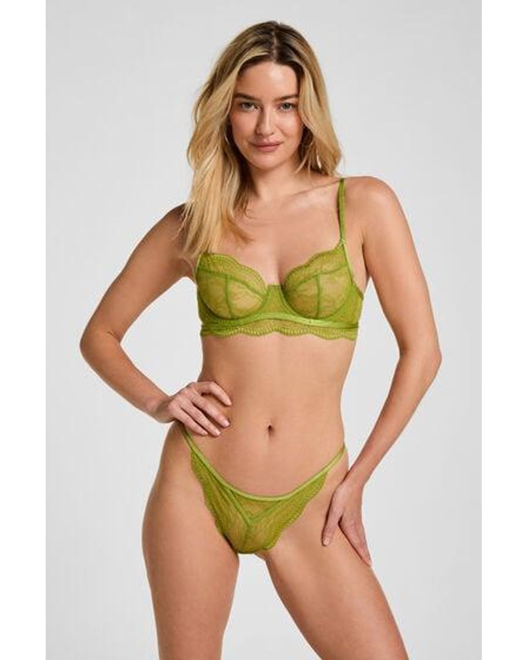 Hunkemöller Green Isabelle Thong