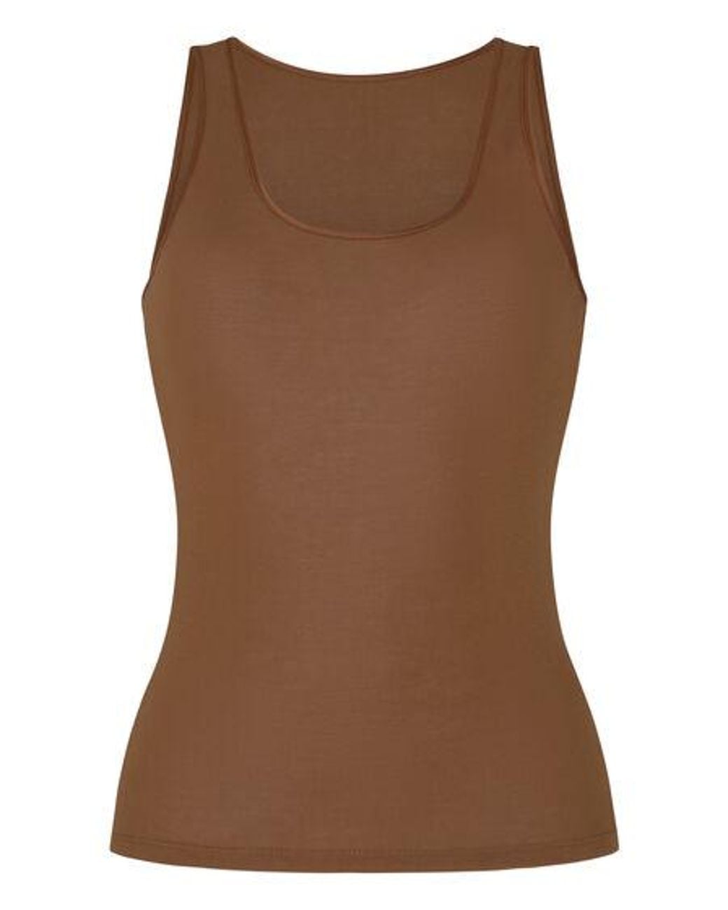 Hunkemöller Brown Singlet Elevated Basic