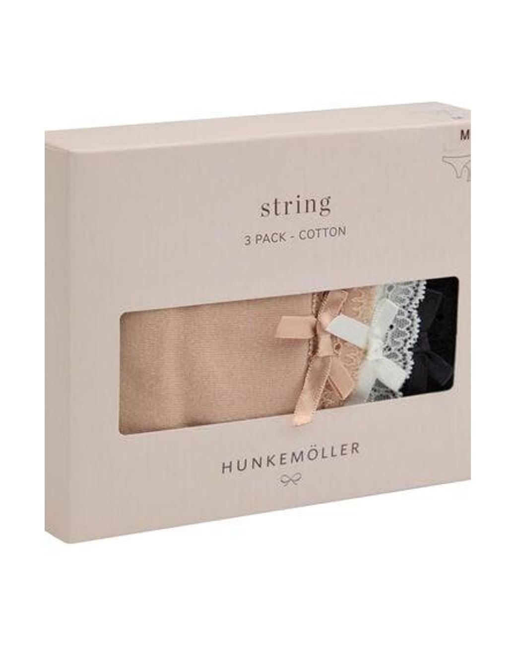 Hunkemöller Natural Multipack Cotton Thong