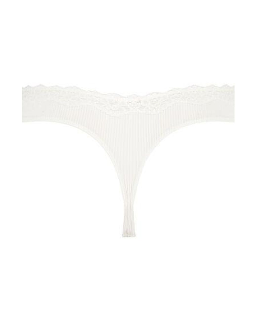 Hunkemöller String Lola in het White
