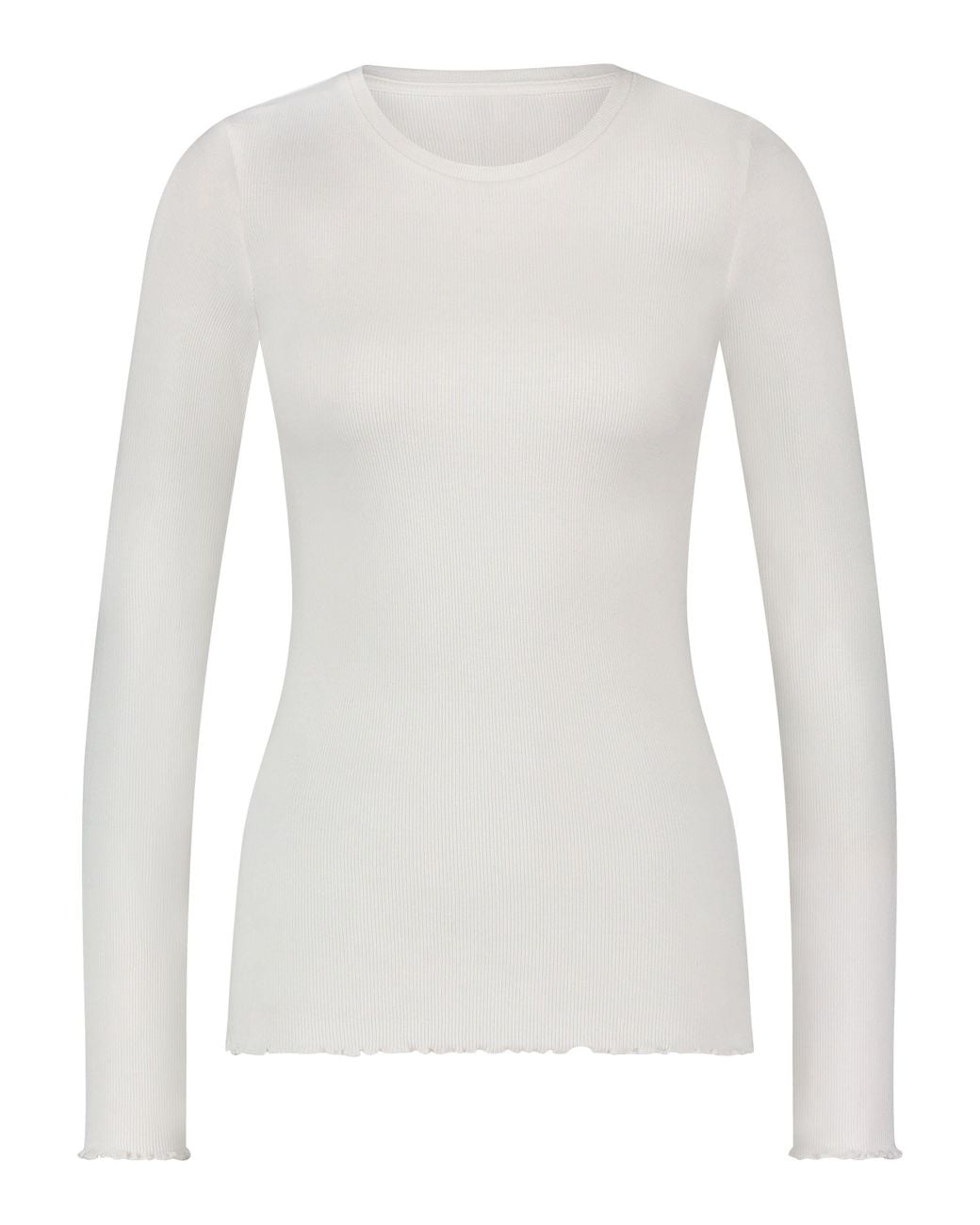 Hunkemöller White Long-Sleeved Pyjama Top