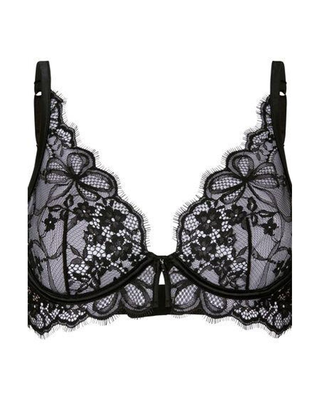 Hunkemöller Black Non-Padded Underwired Bra Prina