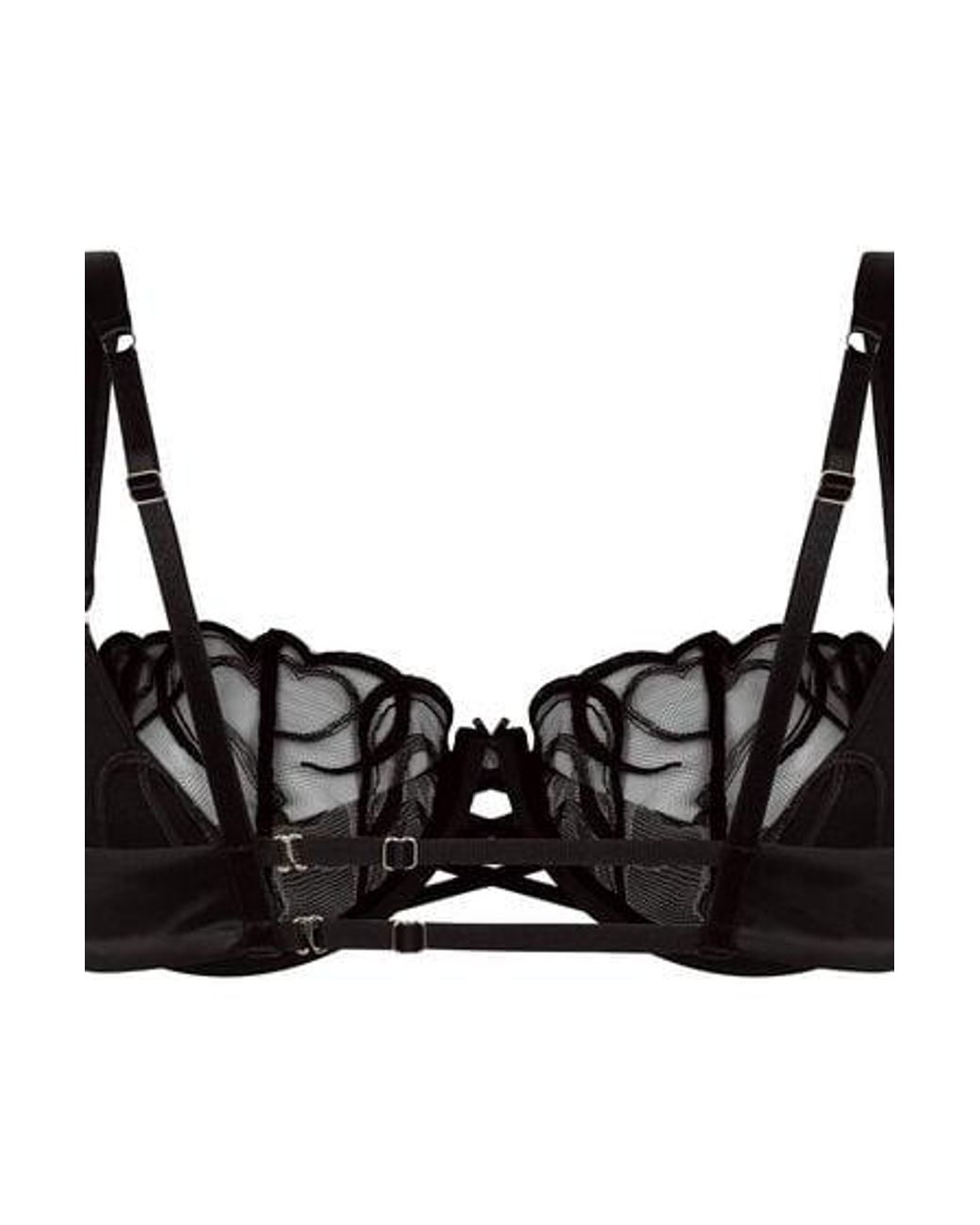 Hunkemöller Black Olivia Non-Padded Underwired Bra