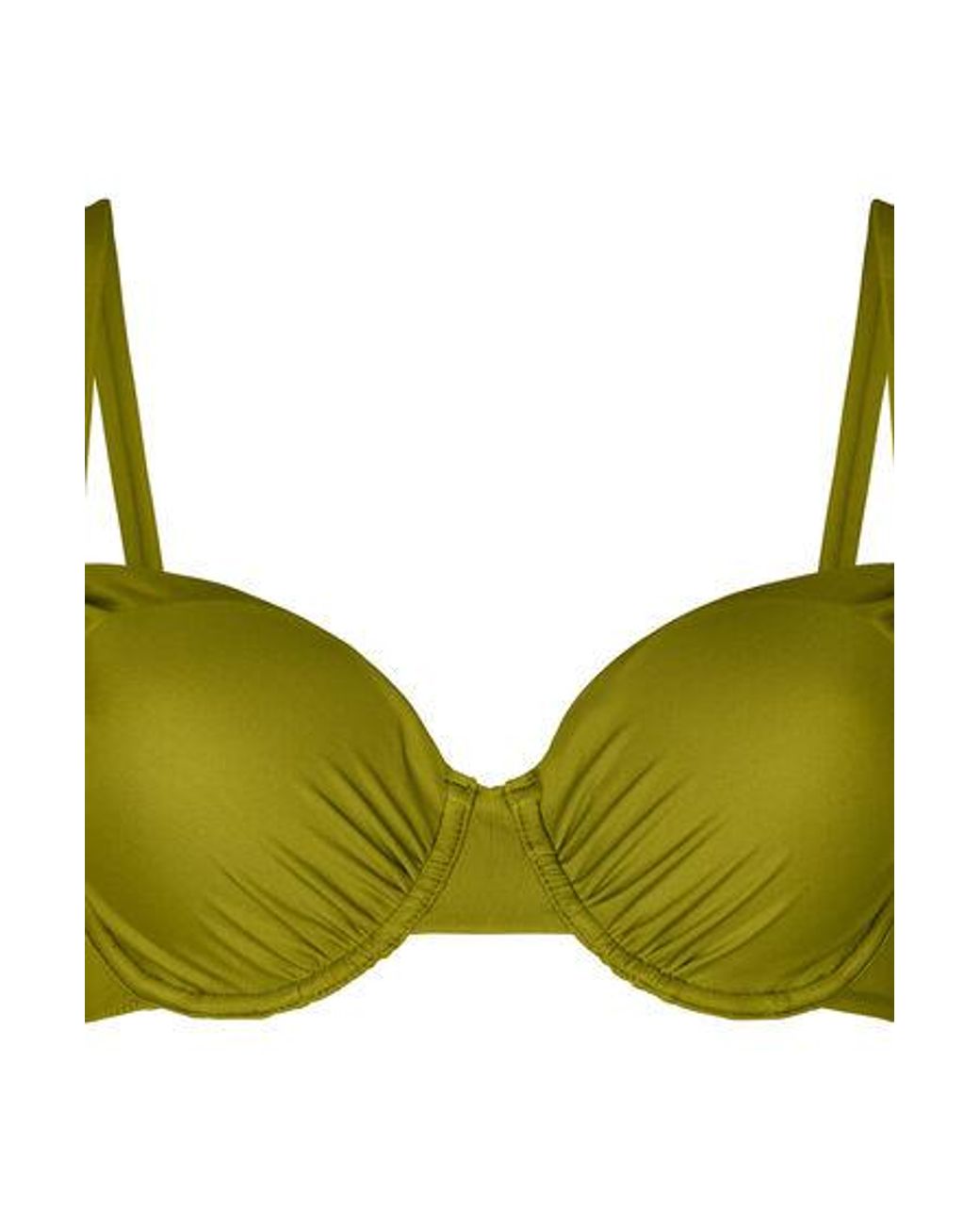 Hunkemöller Green Padded Underwired Bikini Top Bardolino