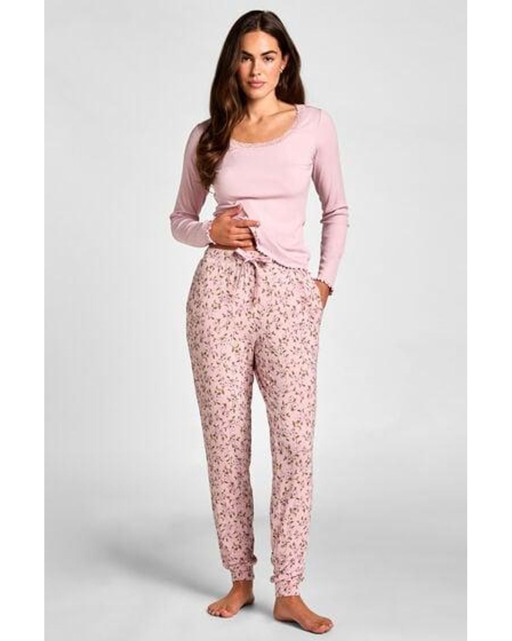 Hunkemöller Red Jersey Pyjama Pants