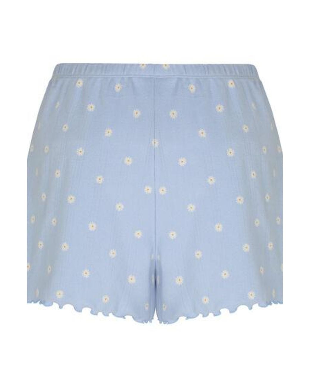 Hunkemöller White Short Pointelle