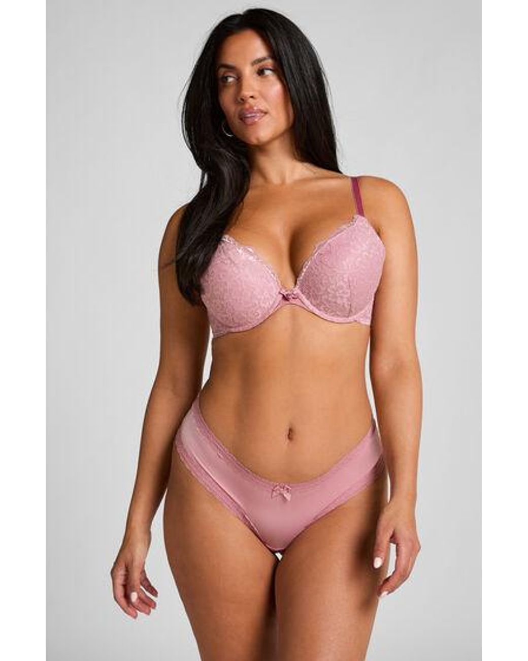 Hunkemöller Brown London V-Shaped Brazilian
