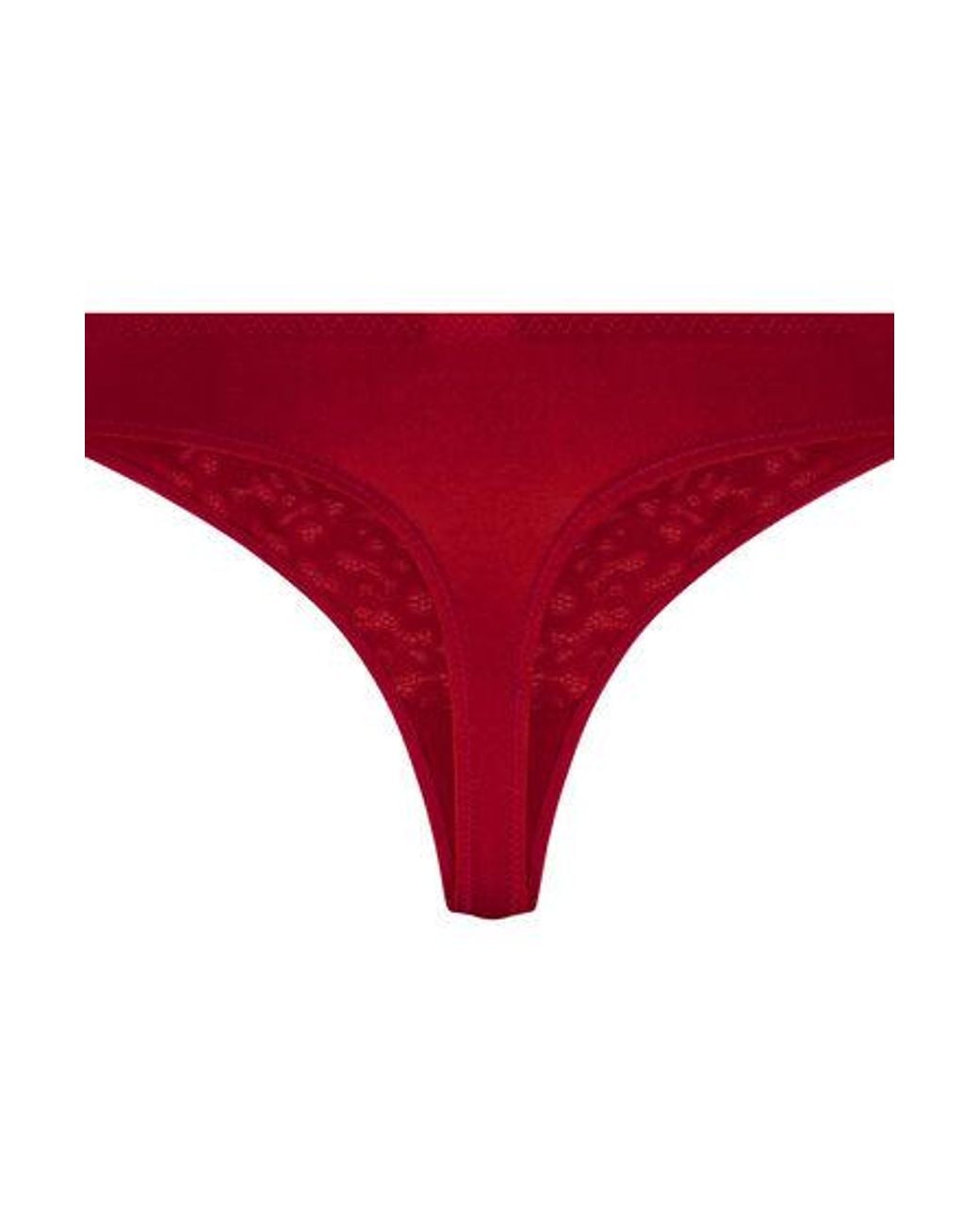 Hunkemöller Red Marine Thong