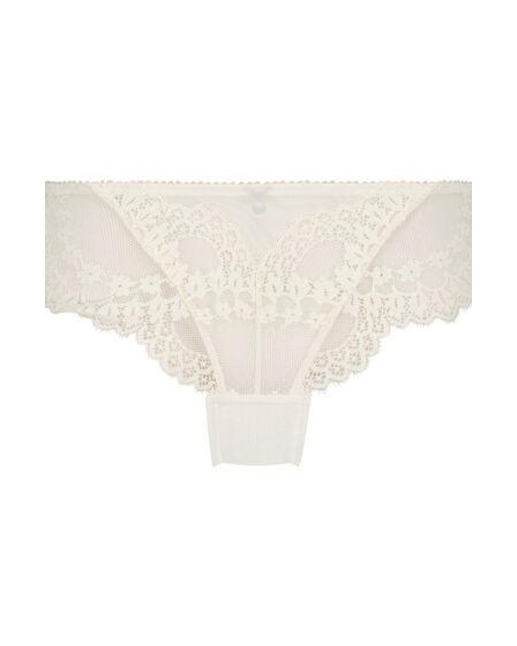 Hunkemöller Brown Daisy Padded Strapless Underwired Bra
