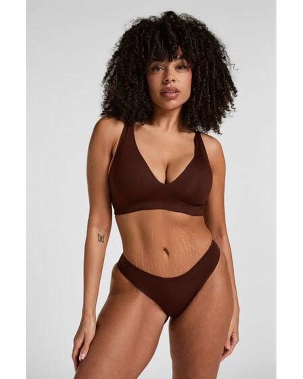 Hunkemöller Brown Super Comfort Brazilian