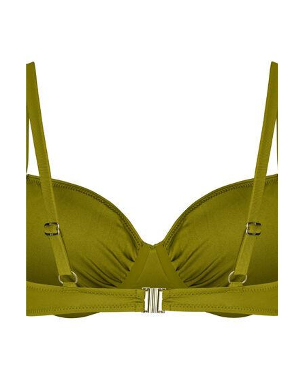 Hunkemöller Green Padded Underwired Bikini Top Bardolino