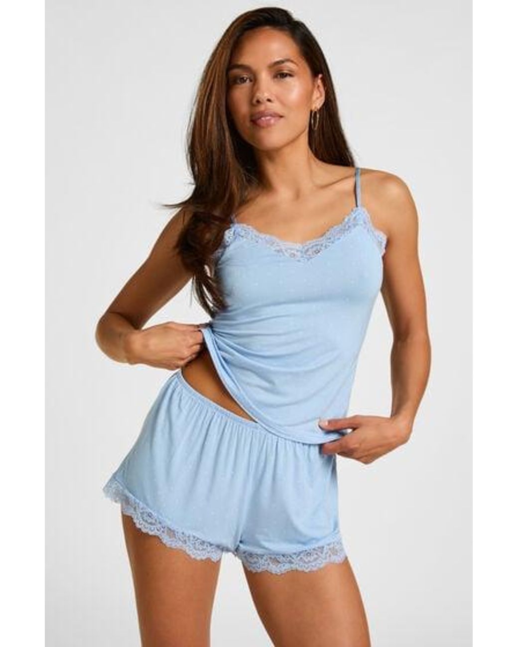 Hunkemöller Blue Pyjama Set Nana