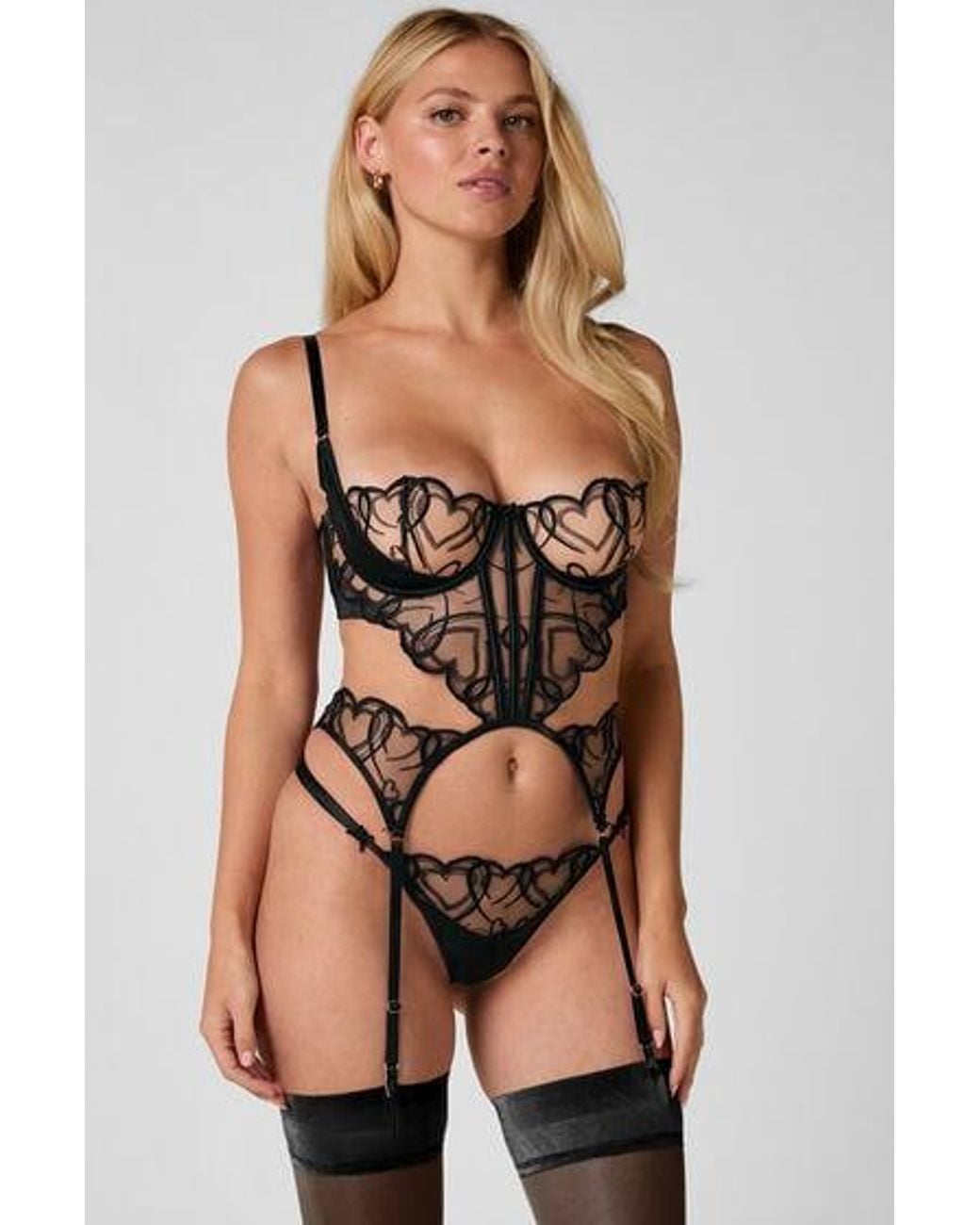 Hunkemöller Black Olivia Bustier
