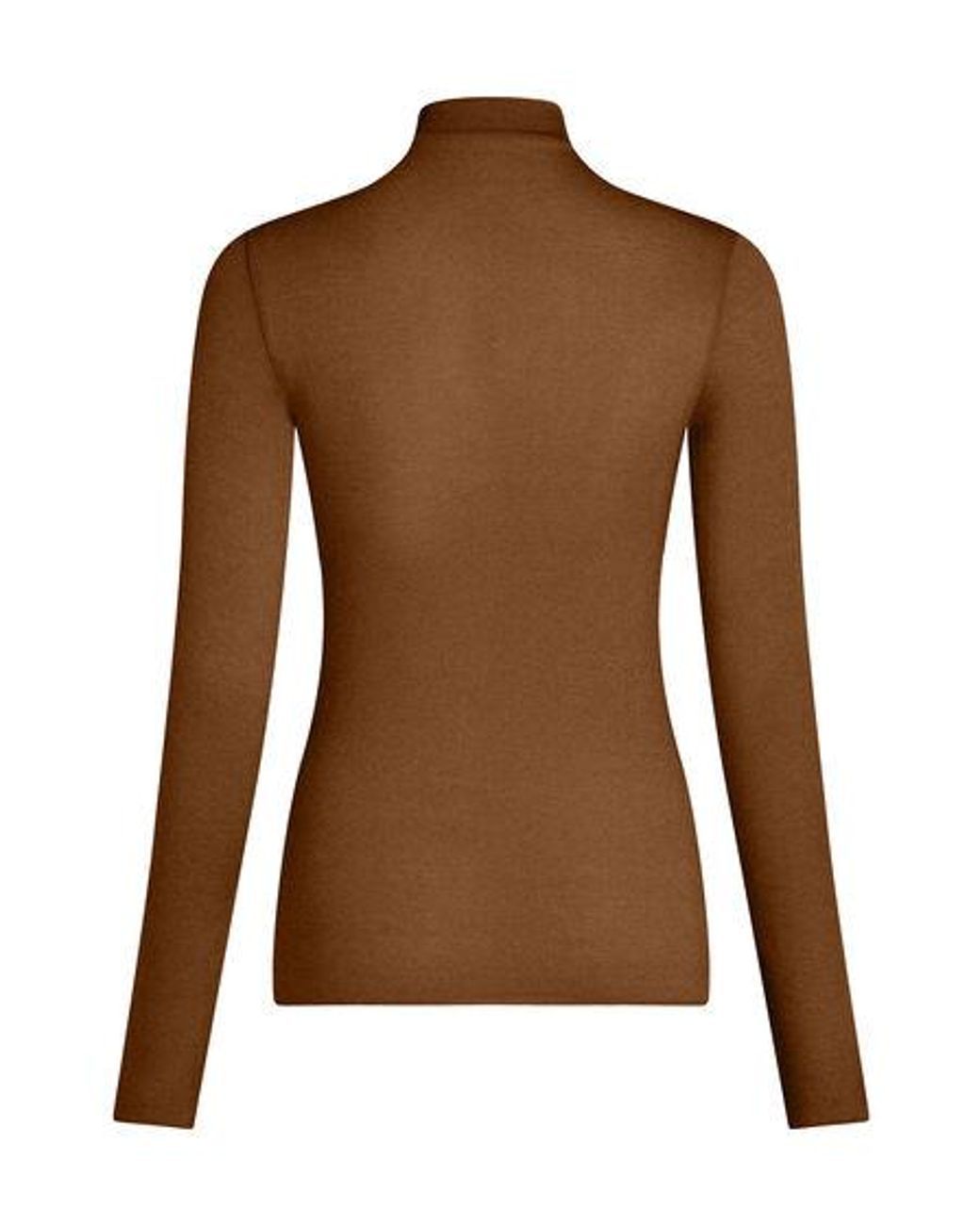 Hunkemöller Brown Super Soft Turtleneck Shirt With Cashmere
