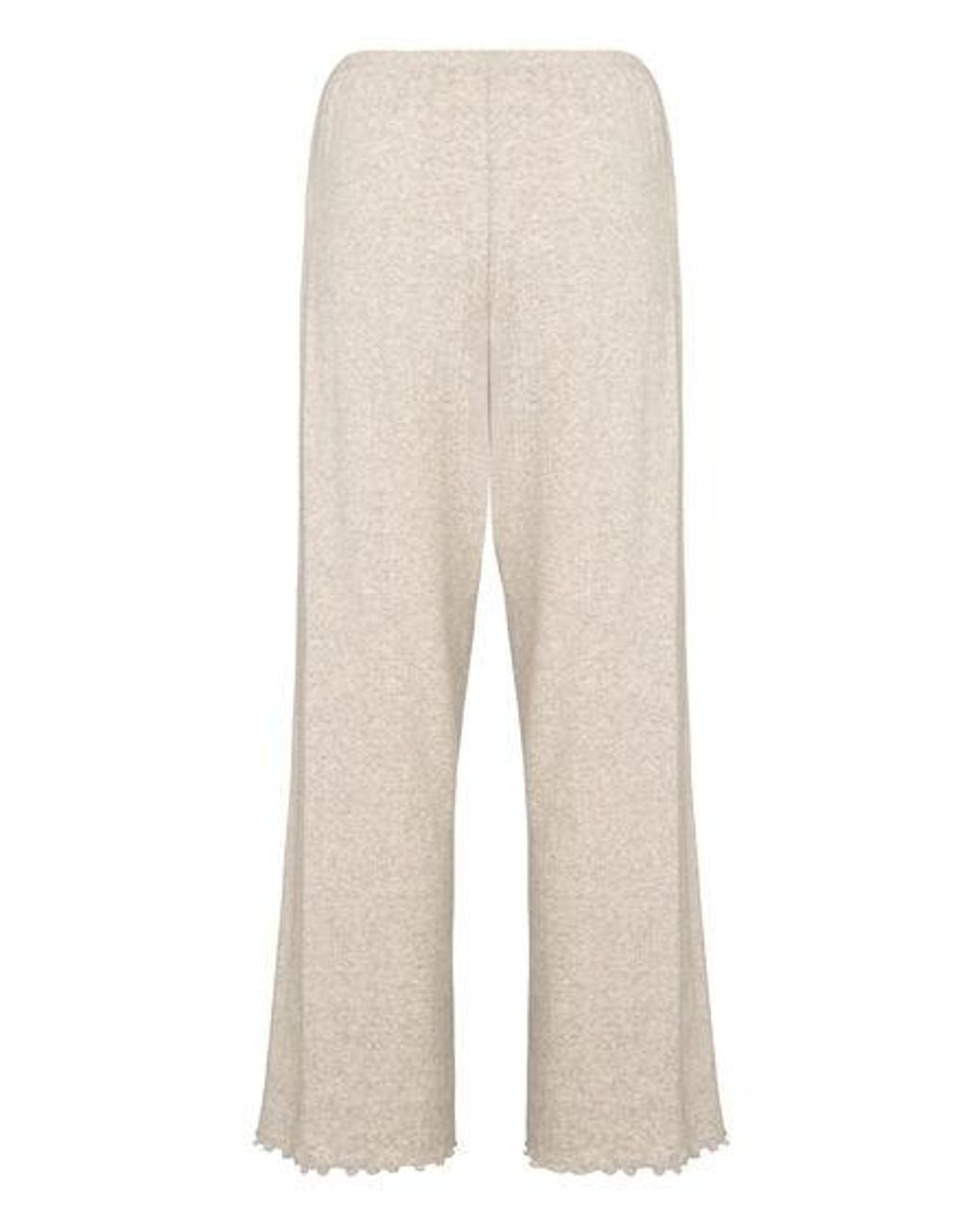 Hunkemöller Natural Pants Loose Pointelle