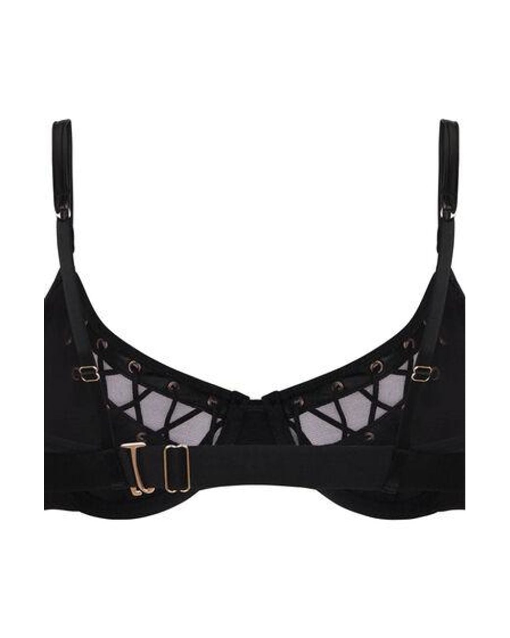 Hunkemöller Black Non-Padded Underwired Bra Sam