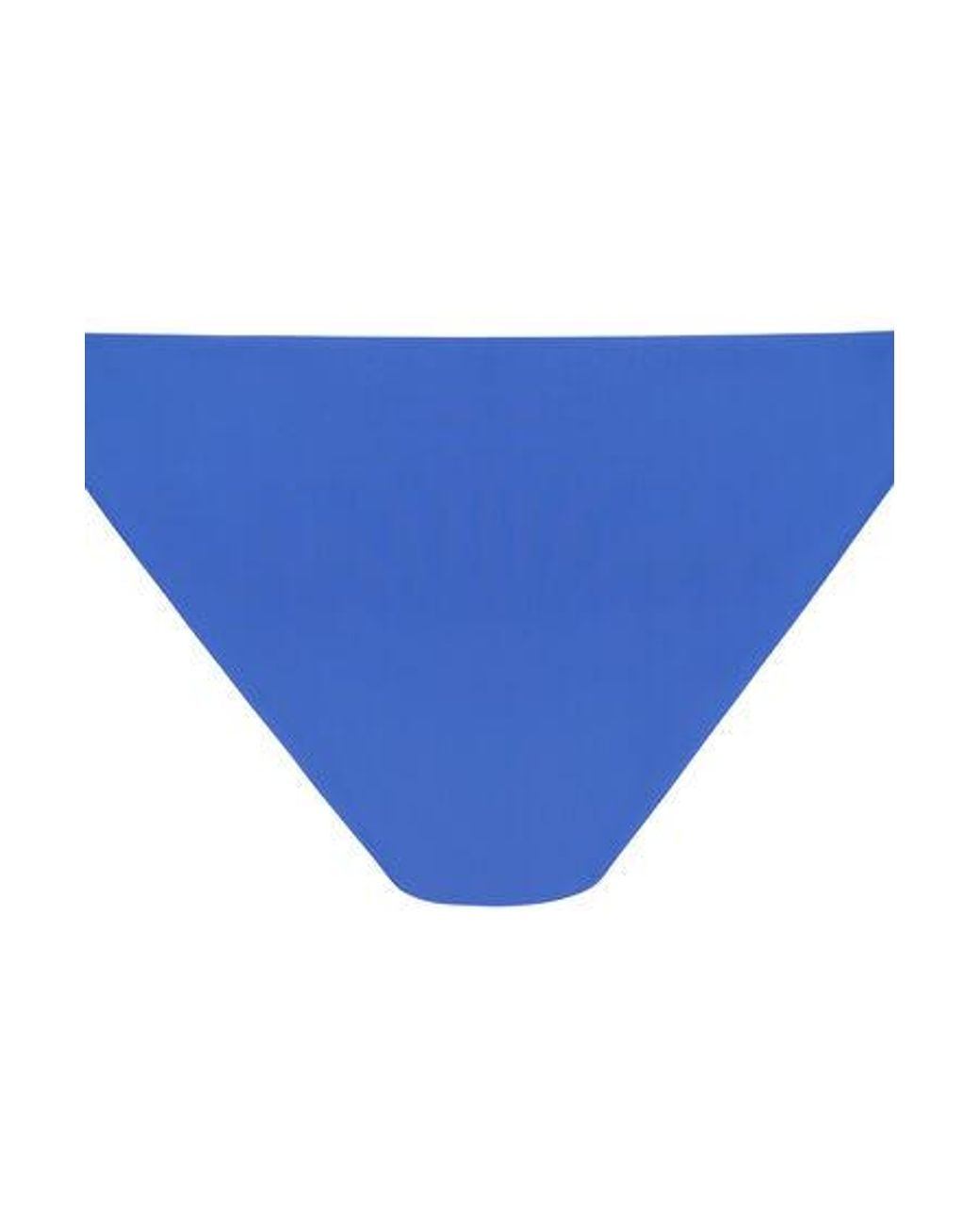 Hunkemöller Blue Highleg Bikini Bottom Luxe