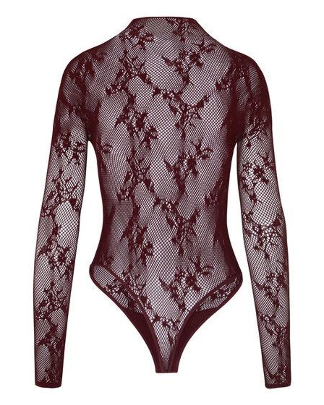 Hunkemöller Red All Over Lace Body