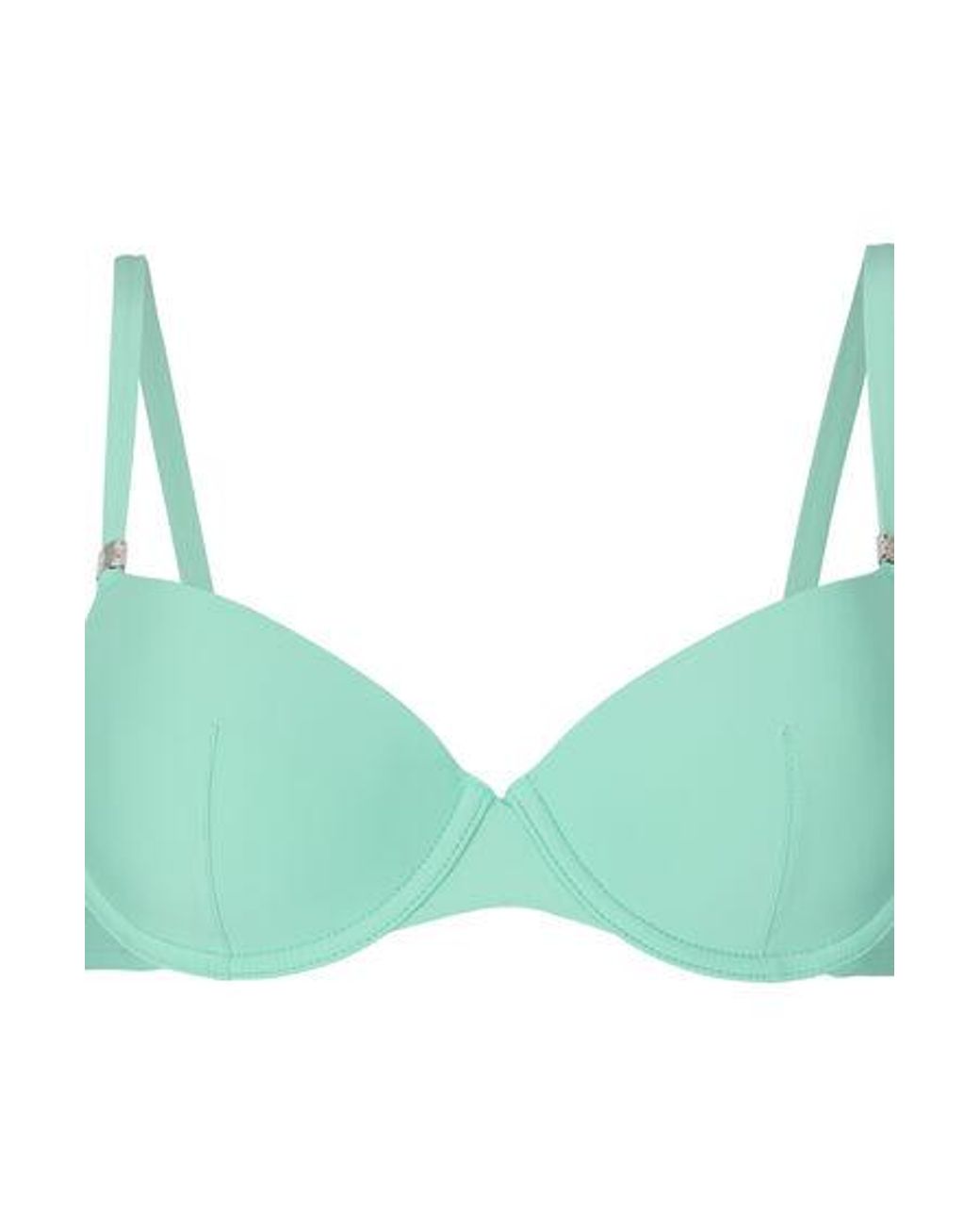 Hunkemöller Green Luxe Padded Underwired Bikini Top