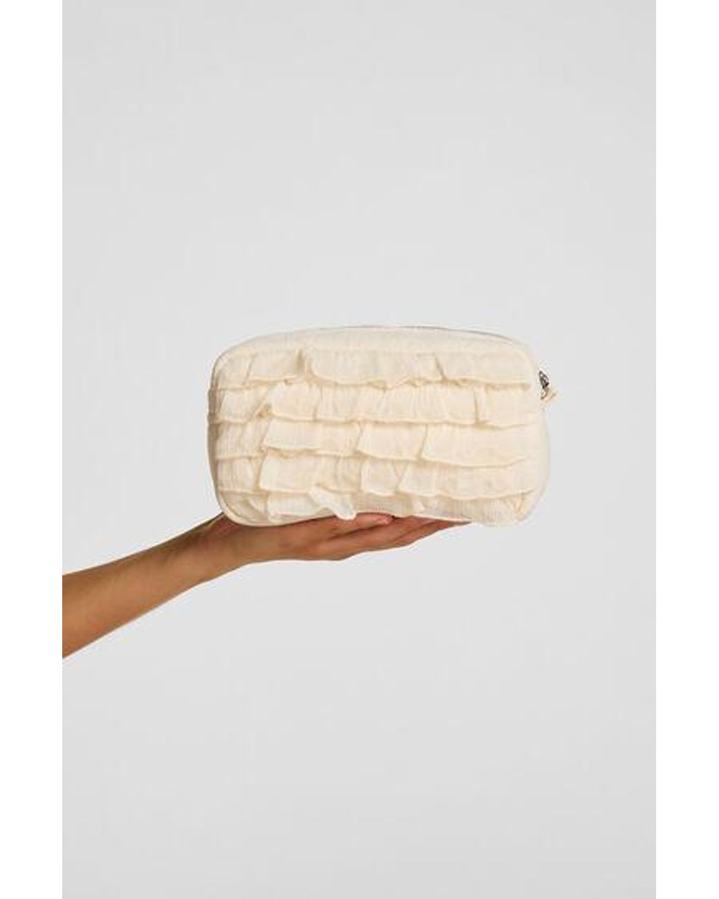Hunkemöller Natural Make-Up Bag Ruffle