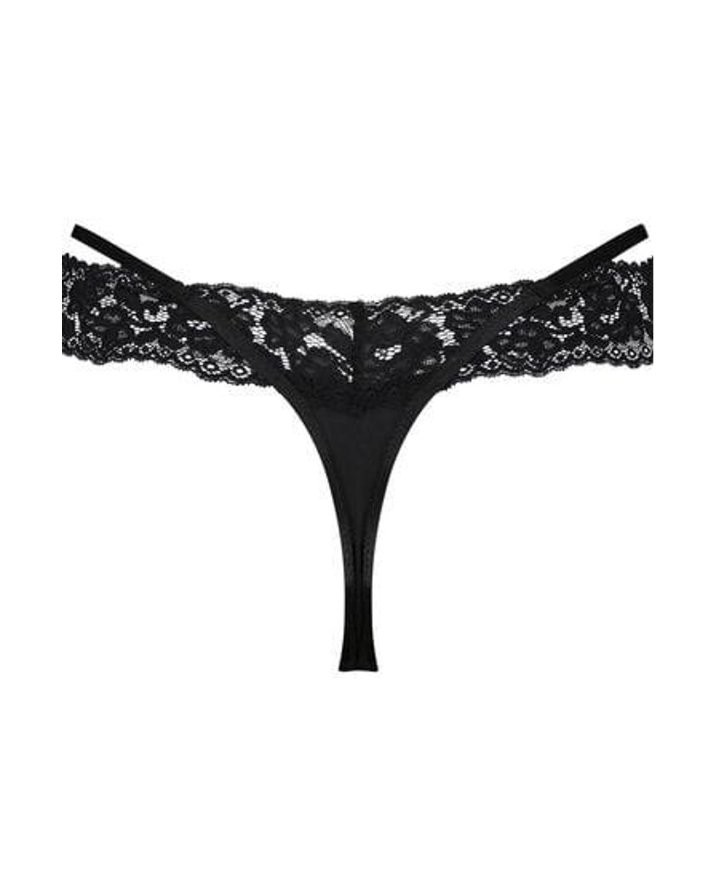 Hunkemöller Black Elliena Thong