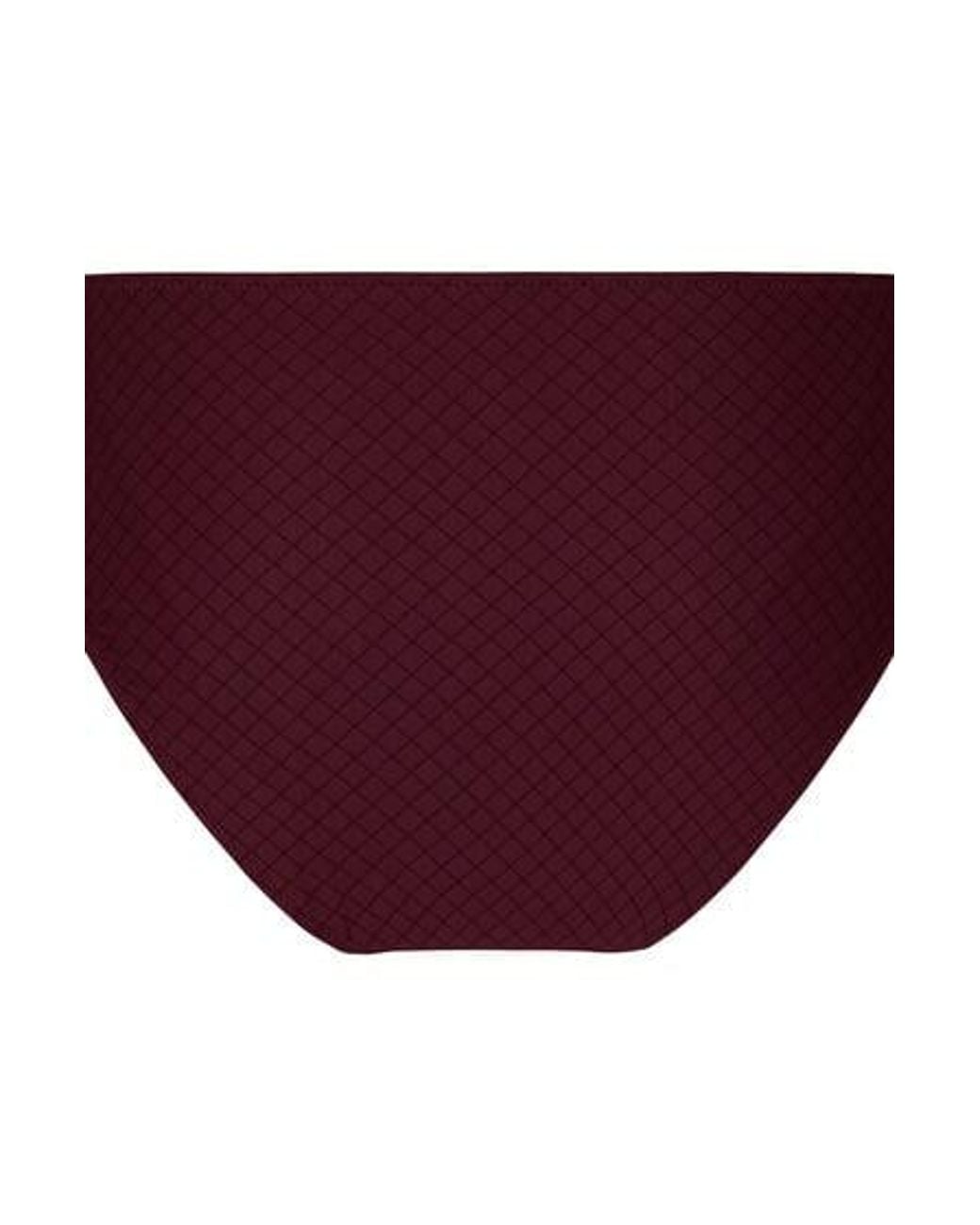 Hunkemöller Purple High Waisted Slip Helena