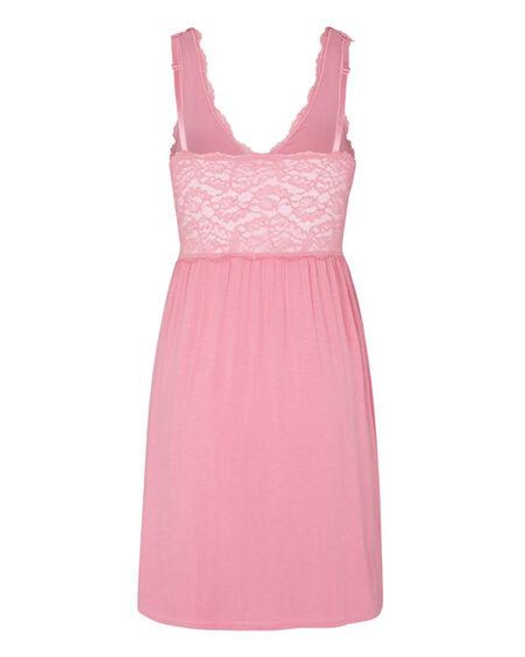Hunkemöller Pink Nora Lace Slip Dress