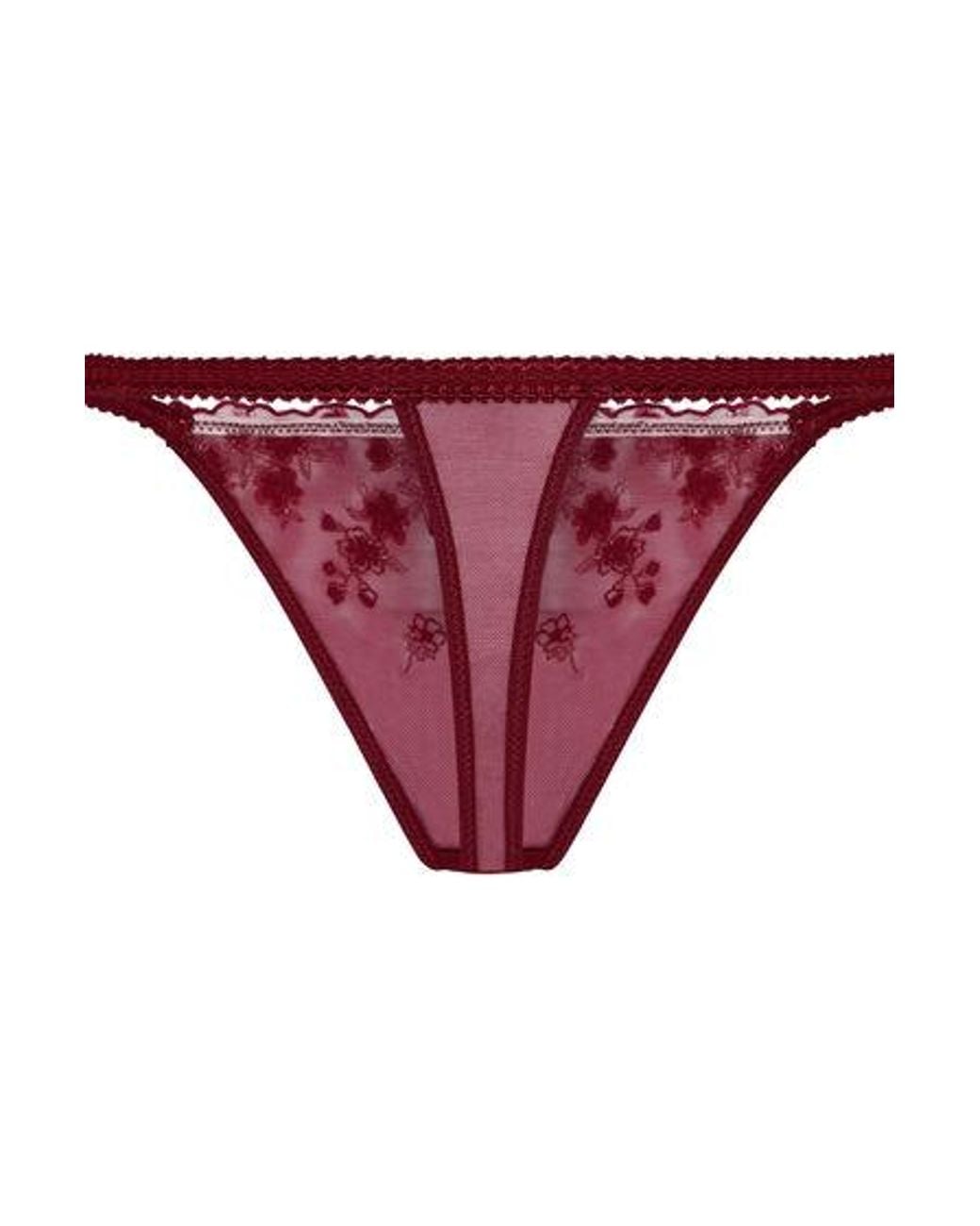 Hunkemöller Red Thong Chloe