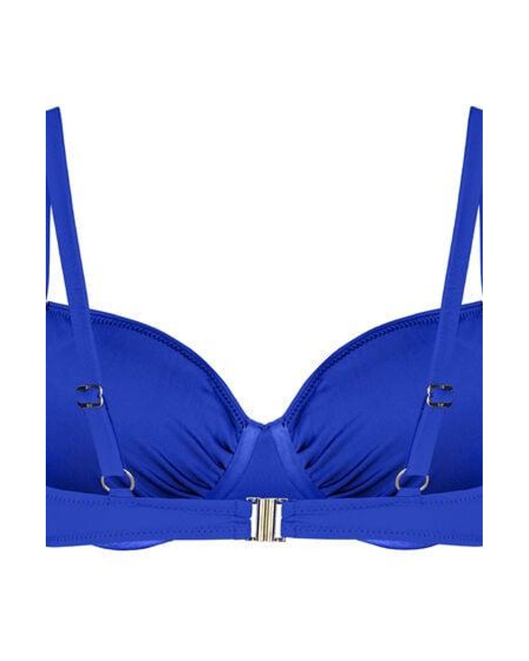 Hunkemöller Blue Padded Underwired Bikini Top Bardolino