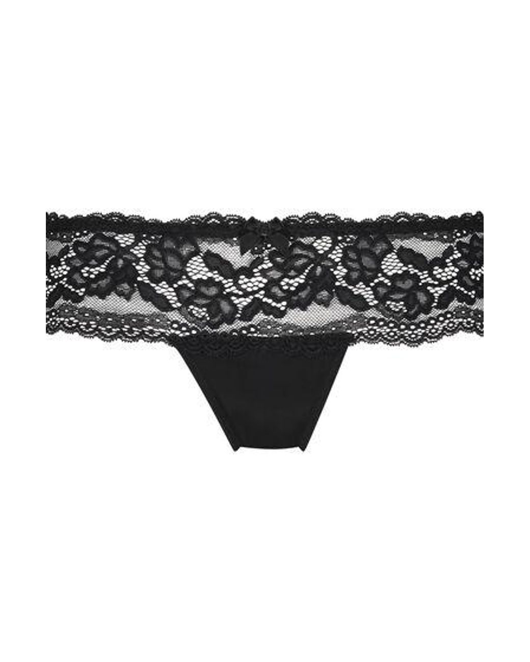 Hunkemöller Black Florence Thong Boxers