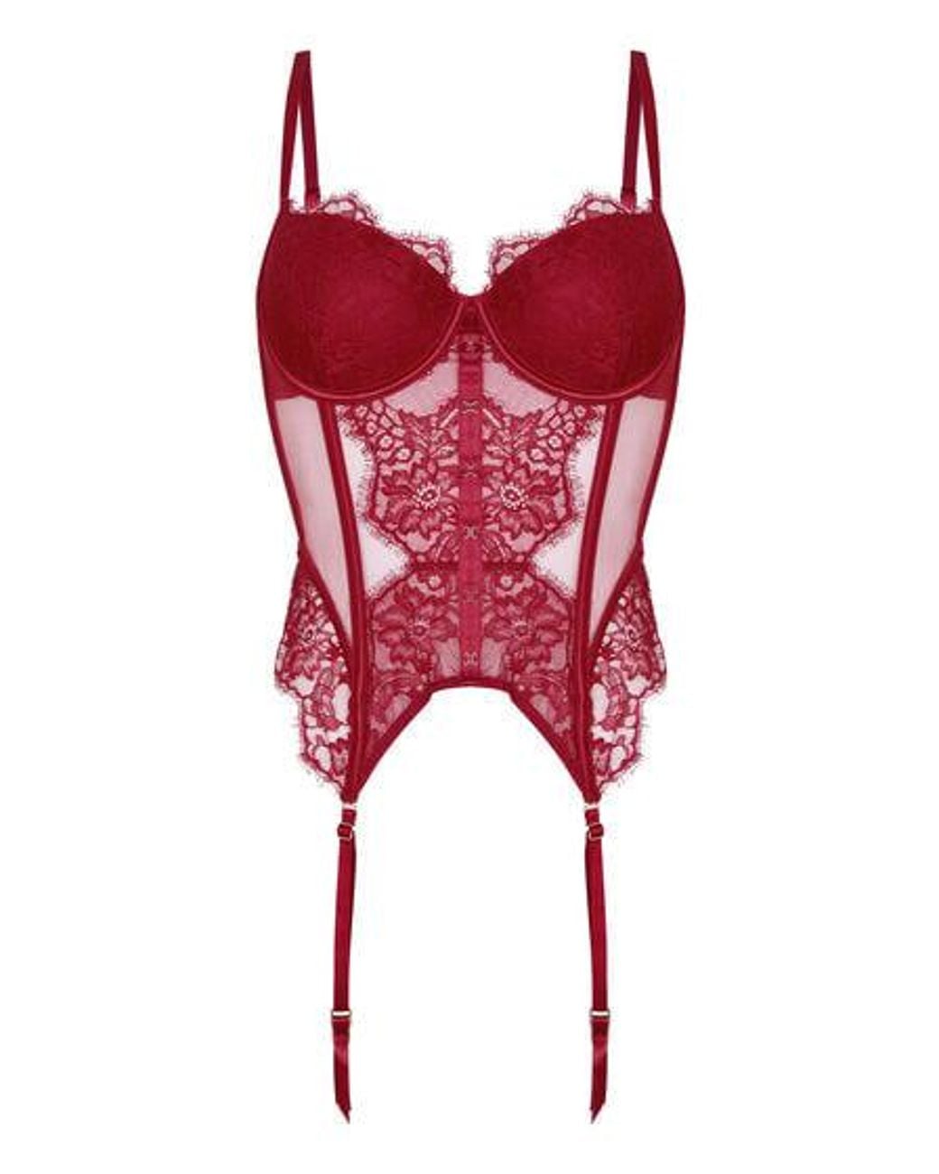 Hunkemöller Red Bustier Cecilia